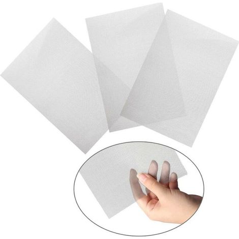 (20X15cm 3Pcs Silver)Metal Mesh Wire Mesh Filtration Sheet, Fine Mesh Wire Mesh to Prevent Mice Insects Snakes Mosquitoes (1/5)