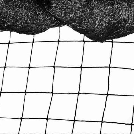 Filet anti-oiseaux - Filet anti-oiseaux de jardin 25' x 50', utilisé pour protéger les arbres fruitiers, filet anti-oiseaux haute résistance. (1/4)