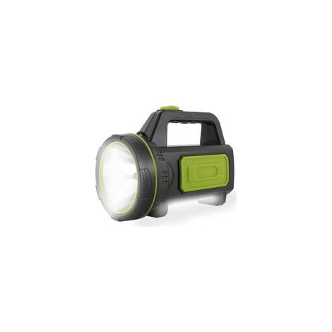 Lampe torche LED rechargeable ultra-puissante USB, 13500 lm, batterie 6000 mAh, éclairage latéral, étanche IPX6, compacte et portable – idéale pour urgences, chasse, randonnée et camping (1/5)