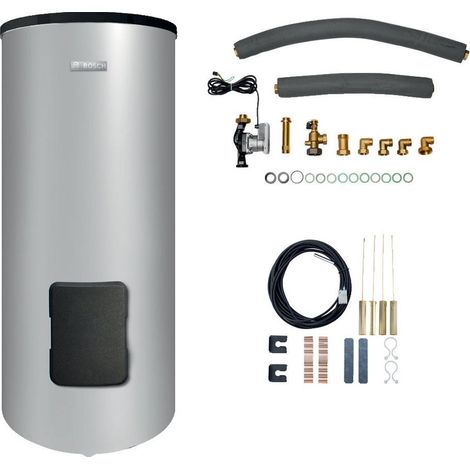 Bosch Warmwasserspeicher-Paket Bopa WP 101 mit WP 300 KP 1 B, 300 Liter, für Condens 8000i F