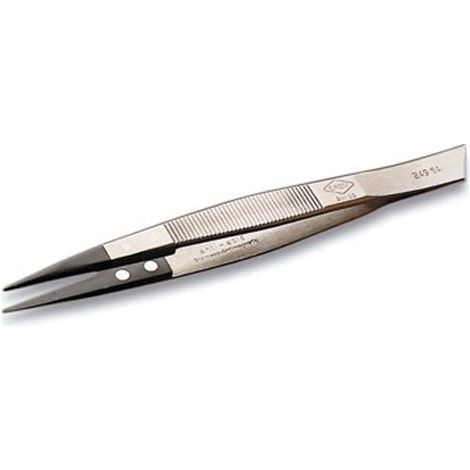 Weller Erem 249SA pinzas de precisión negras 130 mm