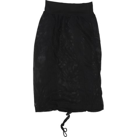 Lot de 4 bonnets filet à cheveux avec cordon de serrage et sangle ajustable, lavables et réutilisables, pour sécher les cheveux bouclés (noir). (1/5)