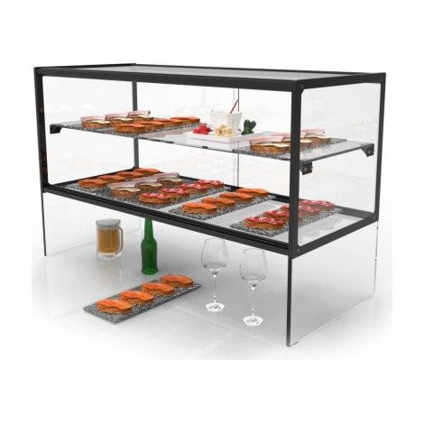 Vitrine Neutre Expo Plano Zeppelin - 555 mm - Petite - LED - Sayl (1/2)