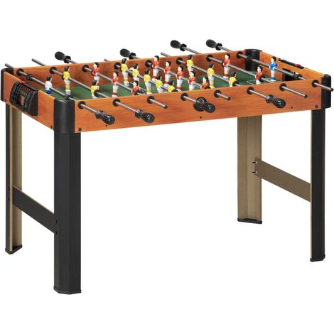 Table de babyfoot anses antidérapants 2 balles MDF multicolores pour enfants et adultes ensemble de babyfoot (1/5)