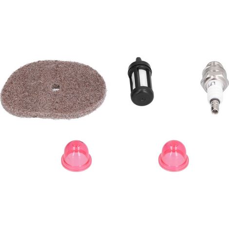 Filtre à Air et Carburant, Bougie d'Allumage et Ampoule de Prémix pour Tondeuse à Gazon -KZQ (1/5)