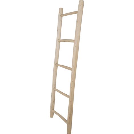 Teala Échelle décorative, bois naturel (1/4)