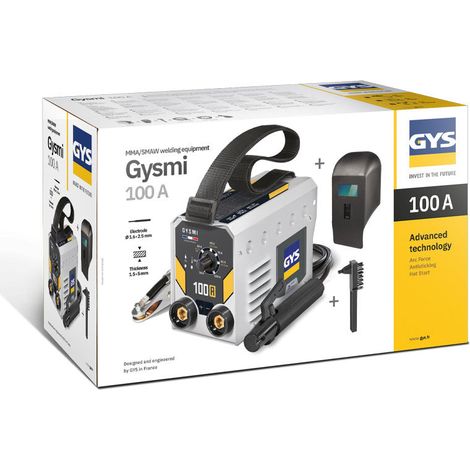 Paquete de Soldadura GYS GYSMI 100A Completo (Caja Cuadrada)