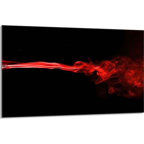 Glasschutzplatte für Herd 80x52 Schwarz (1/5)