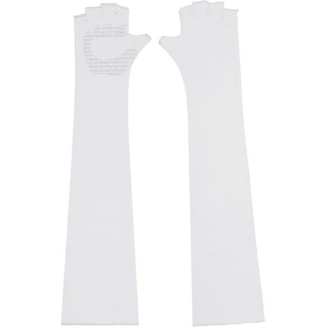 Manchons de protection UV pour hommes et femmes, adaptés au cyclisme sur glace, sans doigts, compression solaire, manches longues. (1/5)