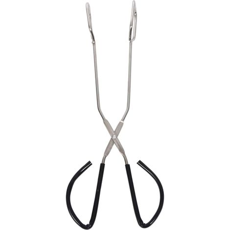 Long Stainless Steel Tongs, Anti-Scald Tongs for Barbecue and Kitchen (1/5)