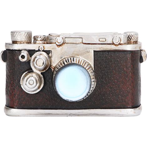 Mini Appareil Photo 1/6 Vintage Mignon Décor Maison de Poupée en Résine Cadeau Anniversaire