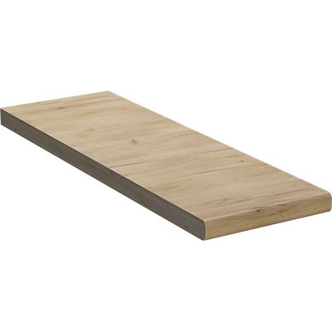 Plan de travail cuisine R-Line, Chêne de force doré, 20 cm, (1/4)