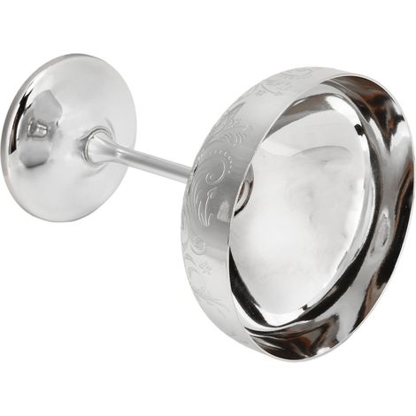 Gobelet en Acier Inoxydable 304 pour Champagne, Gravure Florale, Coupe à Vin Rouge, Verre à Cocktail pour Bar et Fêtes, Design Miroir et Oreille de Fleur