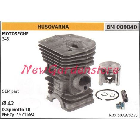 Zylinderkolbenringe HUSQVARNA Kettensägenmotor 345 009040