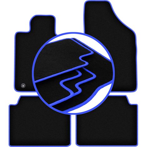 Carlux-blaue Automatten für: Renault Safrane Liftback (1992-2000) (1/5)