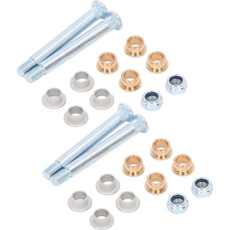 Kit de réparation de charnière de porte avant avec axes et bagues 1622810 AA, remplacement compatible Ford Aerostar 1986-1997 (1/5)