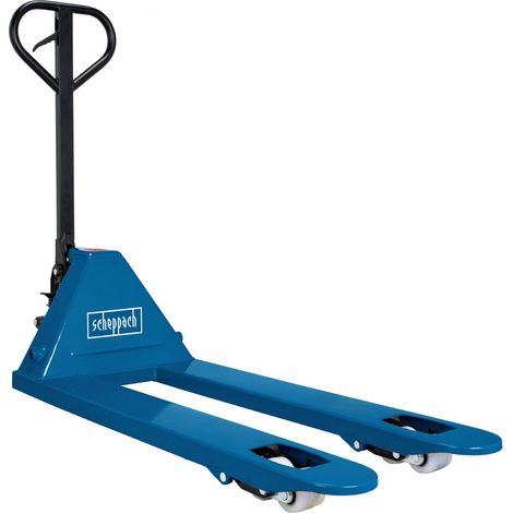 Transpallet manuale muletto carrello elevatore portata 2500kg Scheppach hw2500