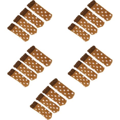 embouts pied meuble protecteur sol silencieux, protection pied chaise circonférence 7 à 18 cm (1/5)