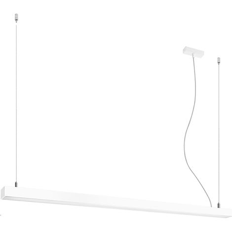 Suspension Pinne aluminium 1xLED Sollux (1/5)