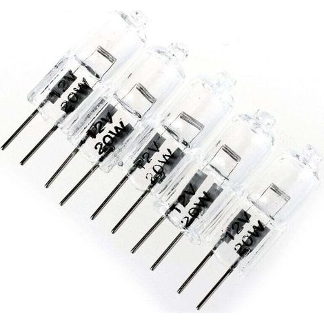 5 X G4 20W 12V Ampoule Halogene Ampoules de Lampe (1/4)