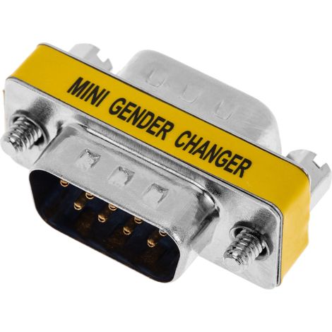 BeMatik - Mini Adaptateur série (DB9-M/M) (1/5)