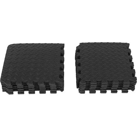 12 PièCes SéRies Tapis et Tapis de en Mousse de pour Gymnase à Domicile Tapis D'Exercice Tapis de Mat pour Sols Carreaux de en Mousse (1/5)