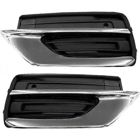 1 par de rejillas embellecedoras inferiores del parachoques delantero para Volvo XC90 2019-2022, cromado, números de pieza 31663515 y 31663514, y números de pieza 31663539 y 31663540. (1/5)