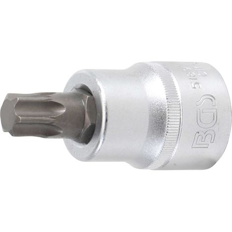 BGS Embout de tournevis carré femelle 20 mm (3/4") profil T (pour Torx) T70 - 5189-T70
