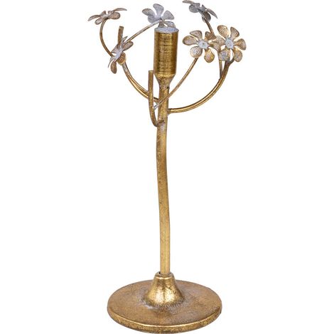 Candelabro de metal 15x15x32h cm (1/5)