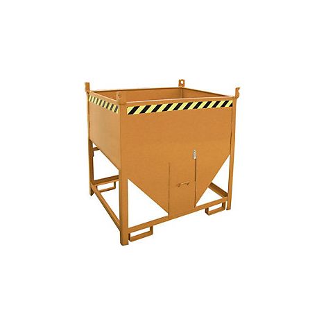 Bauer Silobehälter SGS 75, lackiert, Gelborange (1/2)