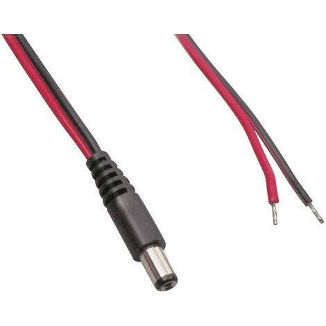 Câble de raccordement basse tension TRU COMPONENTS TC-2511222 DC mâle - extrémité(s) ouverte(s) 5.50 (1/3)
