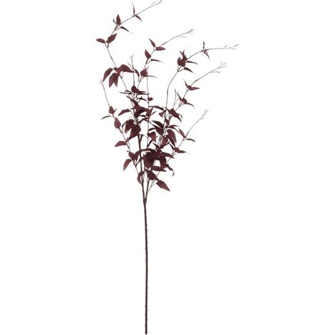 Artificial Flower (Single Stem) - Plastic - L52 x W52 x H88 cm - Burgundy
