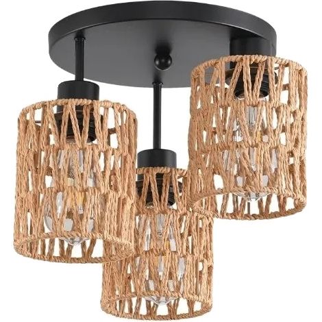 Suspension, Style Moderne, Design Tricoté à la Main, R3-2, Pas d'ampoule (1/2)