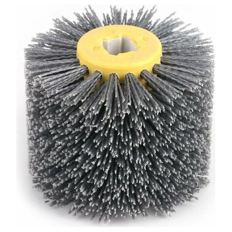 BUNTHAUS Brosse de Polissage de broyage de Roue de Dessin de Fil Roue de Polissage à disques empilés Disque Polissage Buffing Pads Roues 100 x 120 mm 120 Roue (1/5)