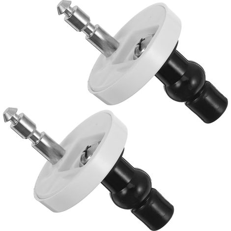 2 Pièces Boulons et Vis de Couvercle, Pvc, Caoutchouc, Blanc (1/5)