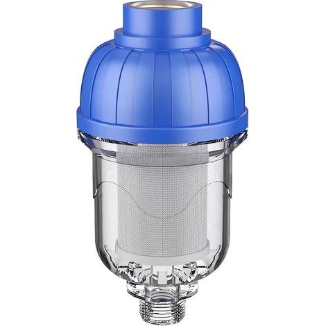 Filtre à sédiments réutilisable 1/2 pouce — Maille en acier inoxydable 316 autonettoyante (Précision de filtration : 40 µm) — Préfiltre pour machines à laver et chauffe-eau (1/5)
