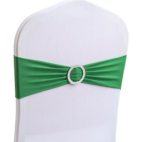 Sash Pour Chaise - Bande Élastique Avec Boucle Réglable - Décoration De Mariage Et Réception - 20 Pièces (1/5)