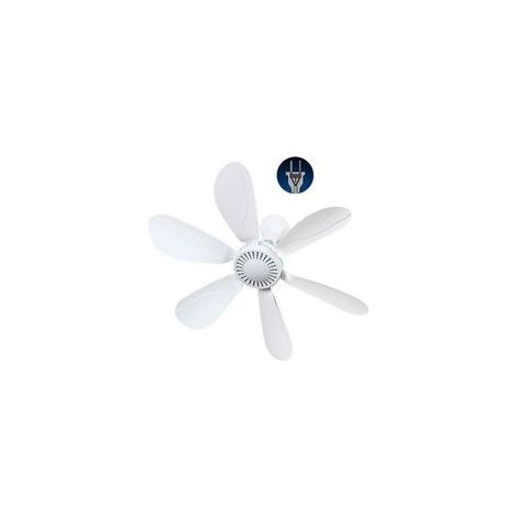 Ventilateur de plafond 42,5 cm – 10W – AC 220V – Économie d'énergie – Ultra-silencieux pour intérieur/extérieur (1/4)