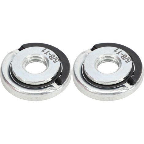 2 pièces écrou de meuleuse 5/8‑11 libération rapide bride de verrouillage pour machine à meuler, polir (1/5)