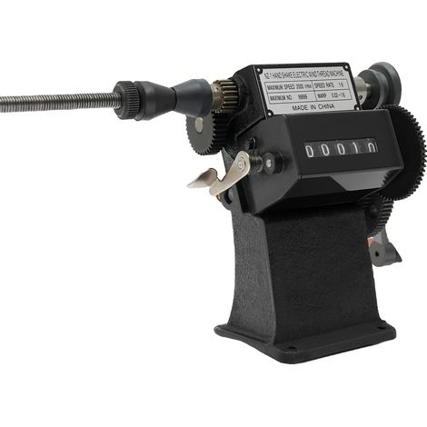 Manuelle Spulen-Zählwickelmaschine, maximale Durchmesser 150 mm, Wickeldrahtdurchmesser 0,02-2,6 mm, Zählbereich 0-99999 (1/5)