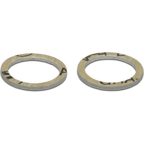 Haas 2x Wasserzählerdichtung Dichtung für Wasserzählerverschraubung Wasserzähler kalt oder warm 3/4"
