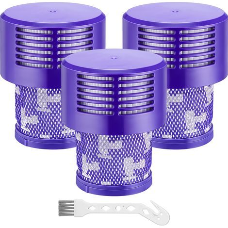 Filtre pour Dyson V10 SV12 -Filtre de rechange lavable pour Dyson V10 Cyclone Series, V10 Absolute, V10 Animal, V10 Total Clean, V10 Motorhead, SV12, Pièce de rechange pour aspirateur DY-969082-01 (1/5)
