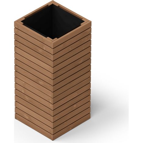 Upyard Hochbeet hoch ProPlanter Single Holz 36,5 x 36,5 cm natur (1/2)