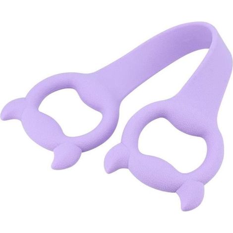 Bande Élastique Fitness,Formation Latine Multifonctionnel Bandes de résistance au Yoga Stretch Bande élastique de Fitness(Violet) (1/4)