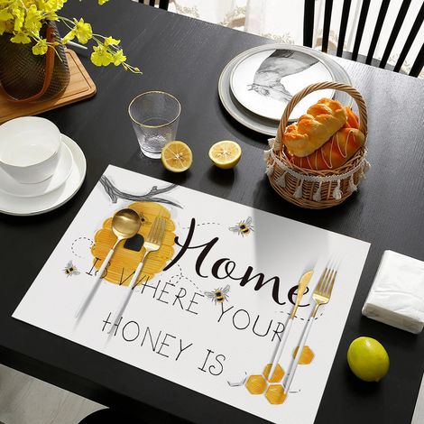 Creative Car Series Placemats - Hotel Restaurant Placemats, Home Use, Leather, Non-slip, Waterproof, Heat Insulating Table Mats - Car Series - 8 - Leather Printed 3045CM