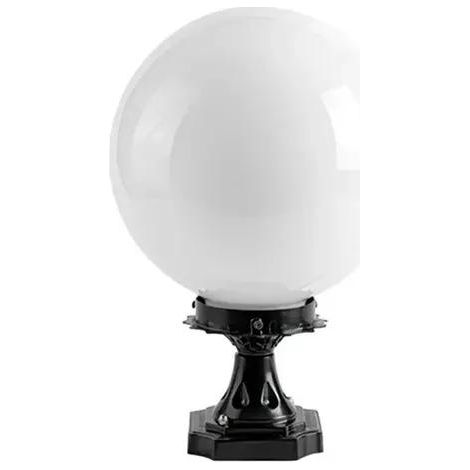 LED-Außenleuchte für Säule, 20 cm Acrylkugel, wasserdicht, für Zaun, Säule, Villeneingang und Garten. (1/5)