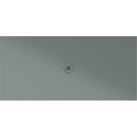 Receveur de douche rectangulaire en céramique 170x80x2cm, agave mat
