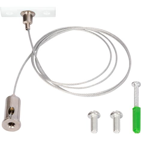 Suspension pour rail 1 phase 101 cm blanche v2.0 Milagro (1/3)