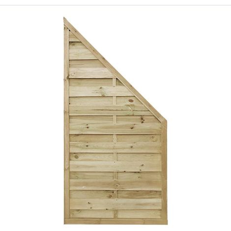 Dichtzaun Pisa Abschluss 90x180/90cm R.3,0x5,0cm