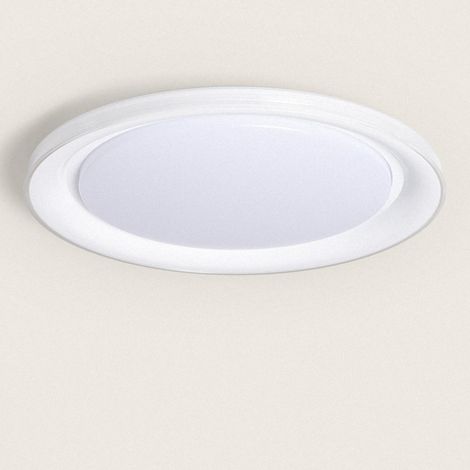 Plafoniera LED 24W Circolare Metallo CCT Selezionabile Karry CCT (2200K - 3000K - 4000K) (1/4)